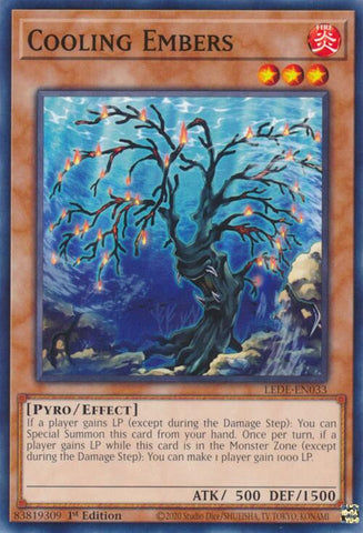 Cooling Embers [LEDE-EN033] Common - Yugioh Cards For Your TCG Needs!