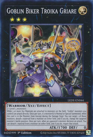 Goblin Biker Troika Griare [LEDE-EN044] Super Rare - Yugioh Cards For Your TCG Needs!