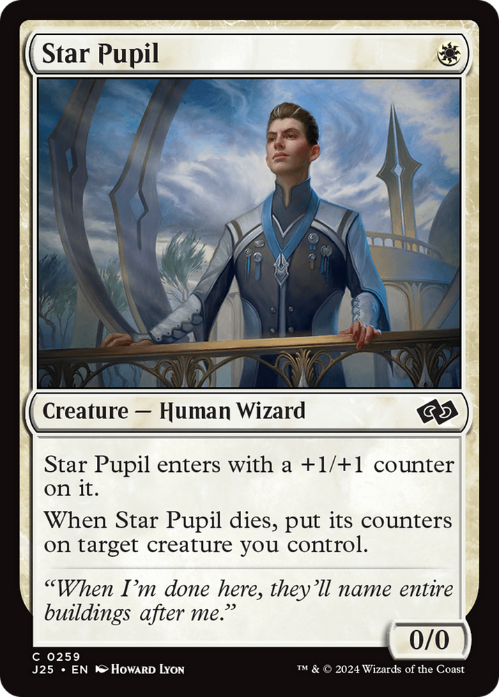 Star Pupil [Foundations Jumpstart] Magic: The Gathering