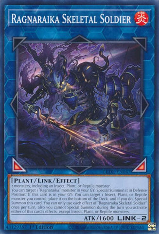 Ragnaraika Skeletal Soldier [LEDE-EN047] Common - Yugioh Cards For Your TCG Needs!