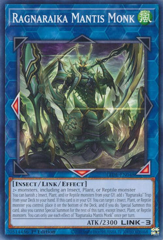 Ragnaraika Mantis Monk [LEDE-EN048] Common - Yugioh Cards For Your TCG Needs!