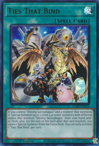 Ties That Bind [LEDE-EN053] Ultra Rare - Yugioh Cards For Your TCG Needs!