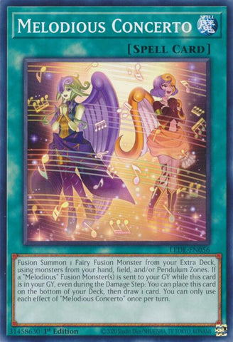 Melodious Concerto [LEDE-EN056] Common - Yugioh Cards For Your TCG Needs!