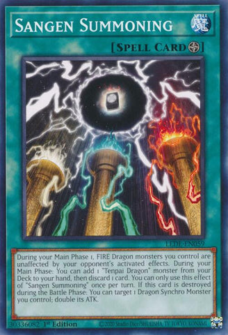 Sangen Summoning [LEDE-EN059] Common - Yugioh Cards For Your TCG Needs!