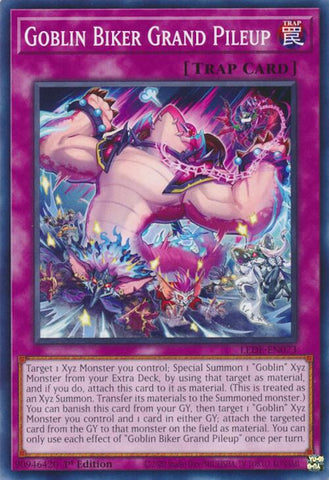 Goblin Biker Grand Pileup [LEDE-EN073] Common - Yugioh Cards For Your TCG Needs!