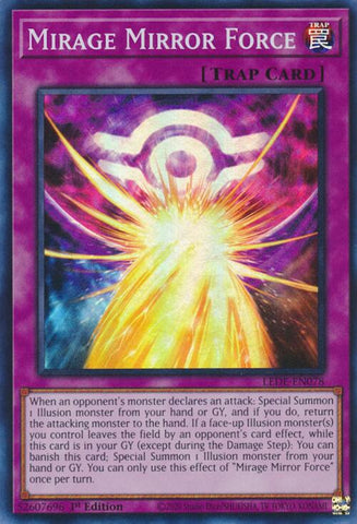Mirage Mirror Force [LEDE-EN078] Super Rare - Yugioh Cards For Your TCG Needs!