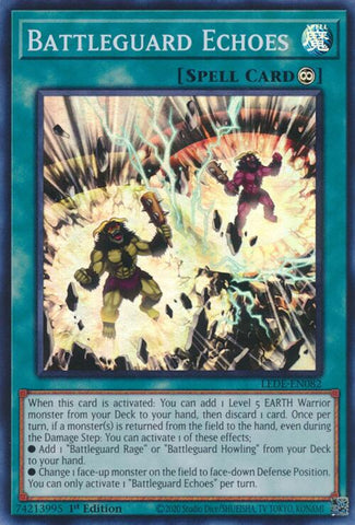 Battleguard Echoes [LEDE-EN082] Super Rare - Yugioh Cards For Your TCG Needs!