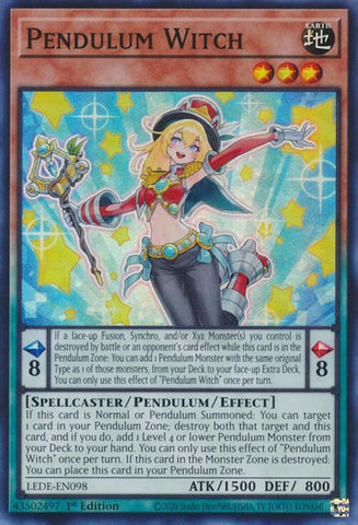 Pendulum Witch [LEDE-EN098] Super Rare - Yugioh Cards For Your TCG Needs!
