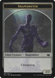 Shapeshifter (001) // Serra the Benevolent Emblem (020) Double-Sided Token [Modern Horizons Tokens] Magic: The Gathering