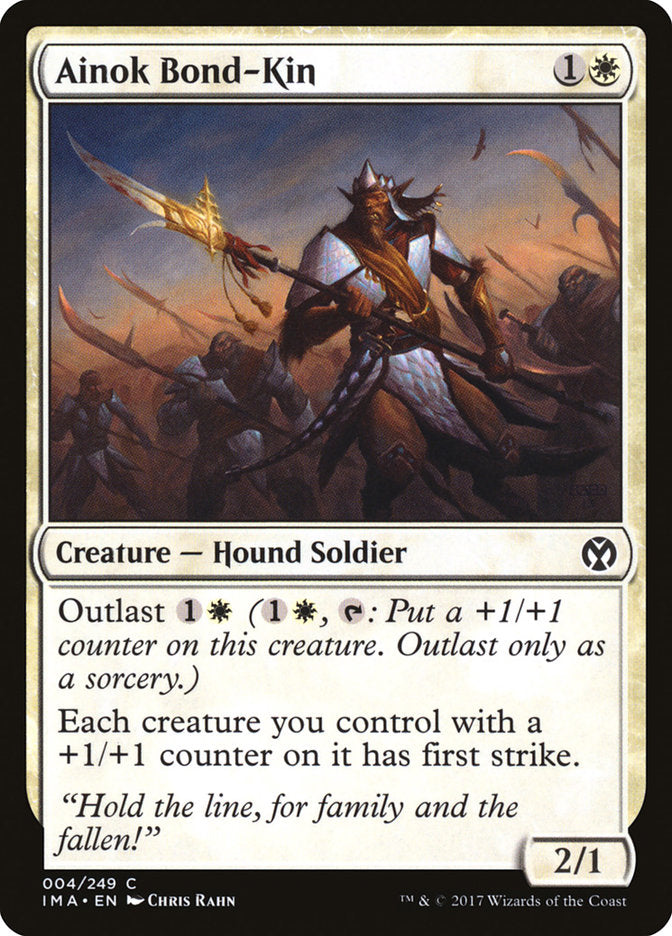 Ainok Bond-Kin [Iconic Masters] Magic: The Gathering