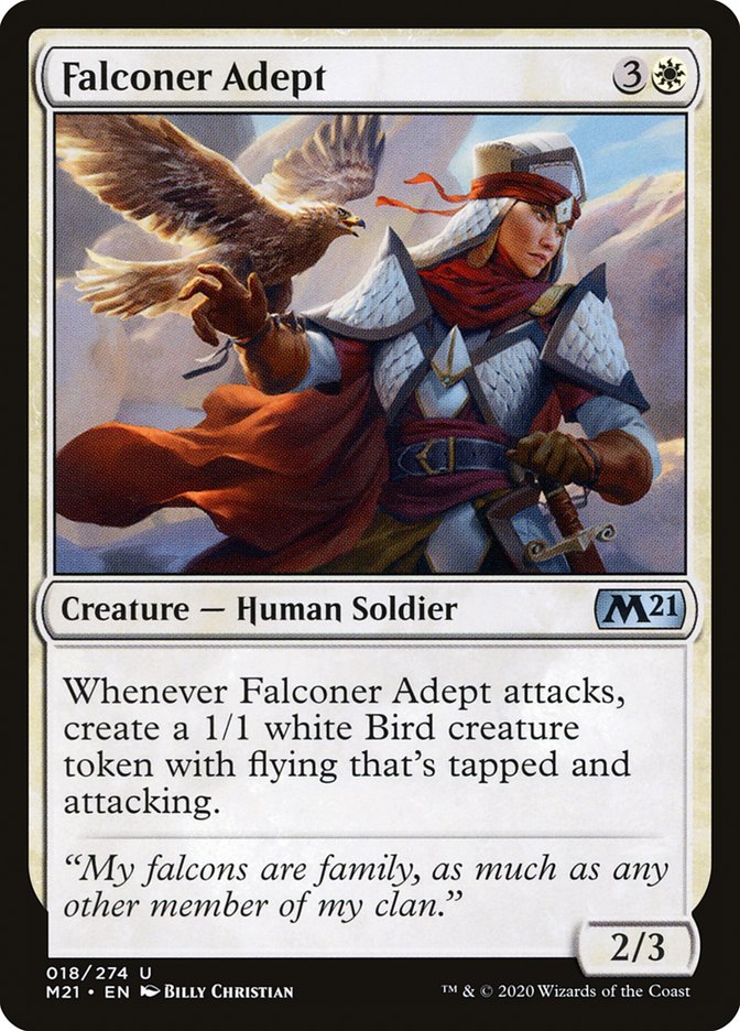 Falconer Adept [Core Set 2021] Magic: The Gathering