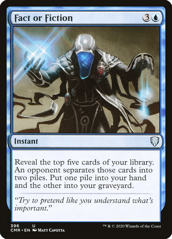Fact or Fiction [Commander Legends] Magic: The Gathering