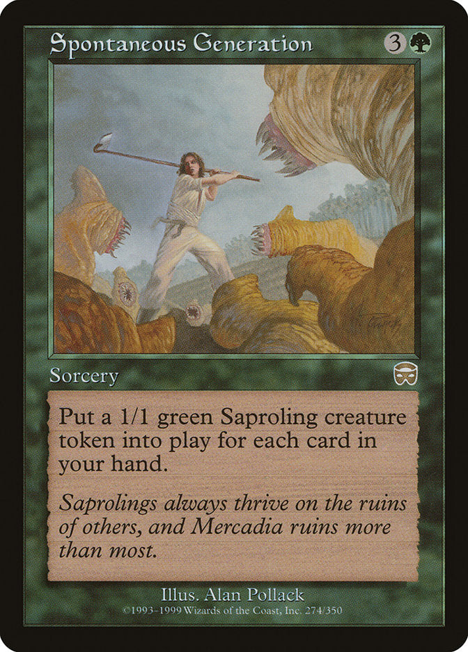 Spontaneous Generation [Mercadian Masques] Magic: The Gathering