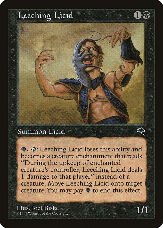 Leeching Licid [Tempest] Magic: The Gathering