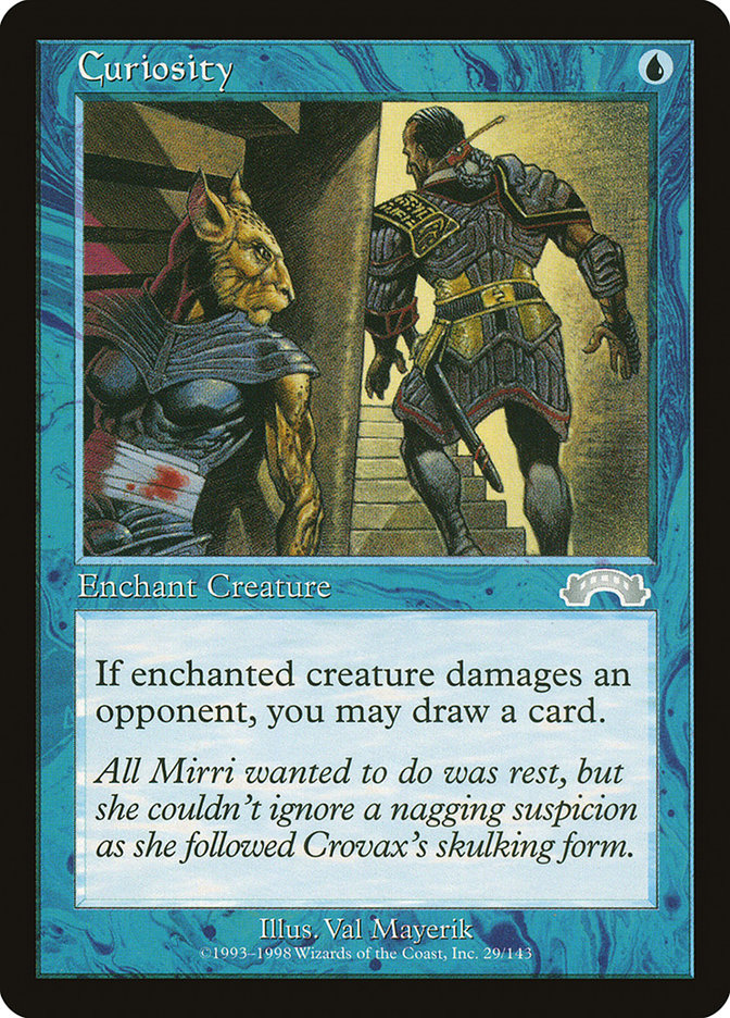 Curiosity [Exodus] Magic: The Gathering