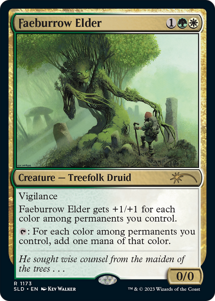 Faeburrow Elder [Secret Lair Drop Series] Magic: The Gathering