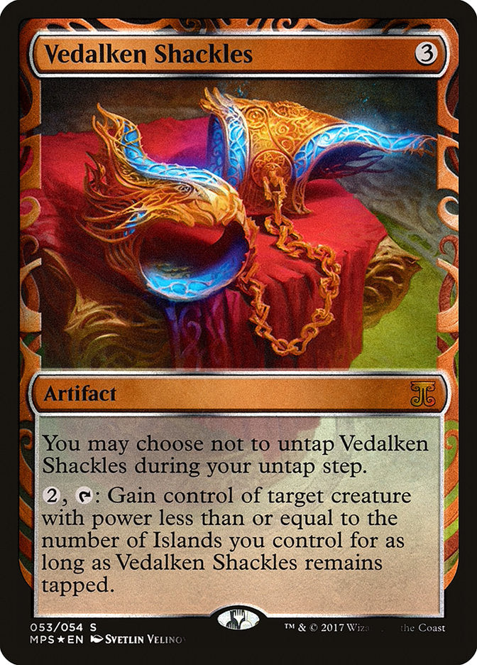 Vedalken Shackles [Kaladesh Inventions] Magic: The Gathering