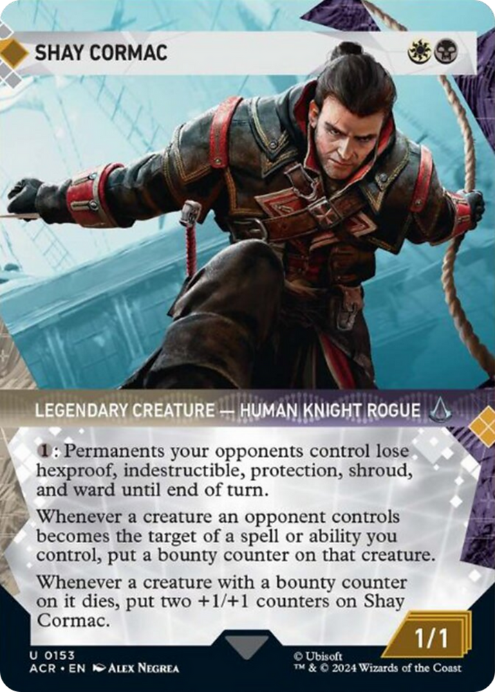 Shay Cormac (Showcase) [Assassin's Creed] Magic: The Gathering