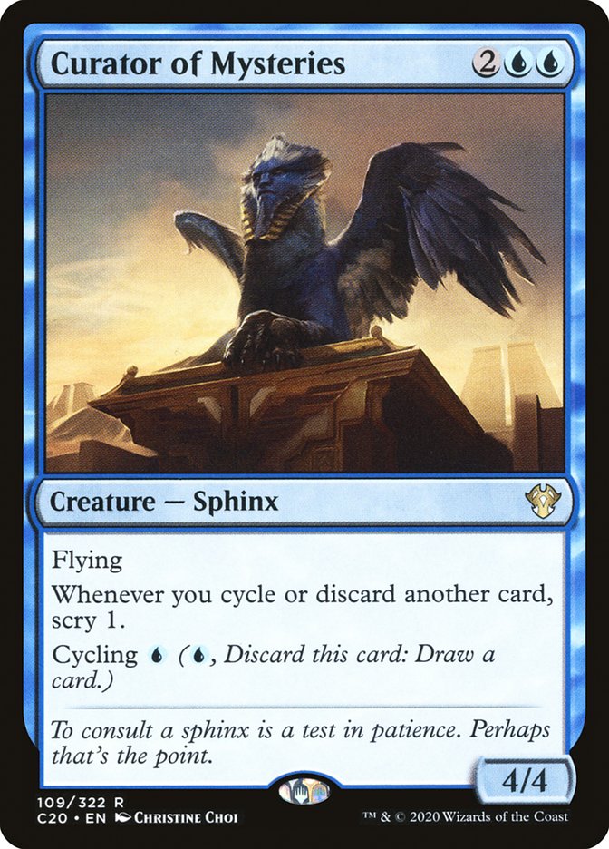 Curator of Mysteries [Commander 2020] Magic: The Gathering