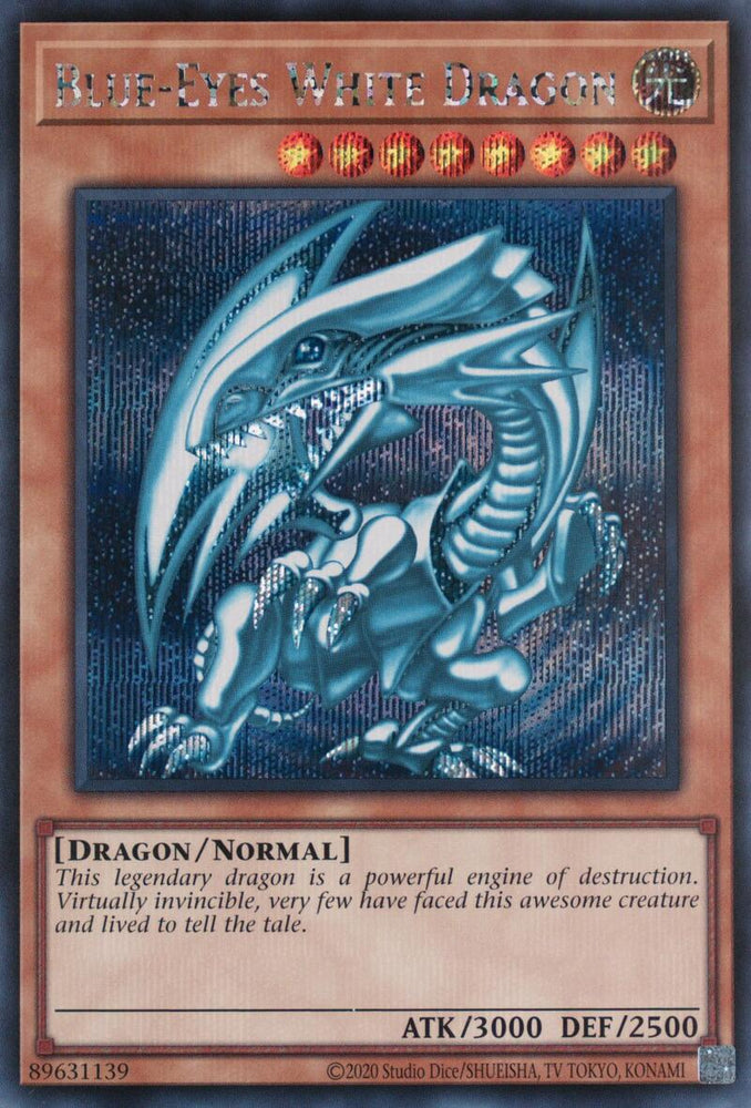 Blue-Eyes White Dragon (Secret Rare) Secret Rare Yu-Gi-Oh!