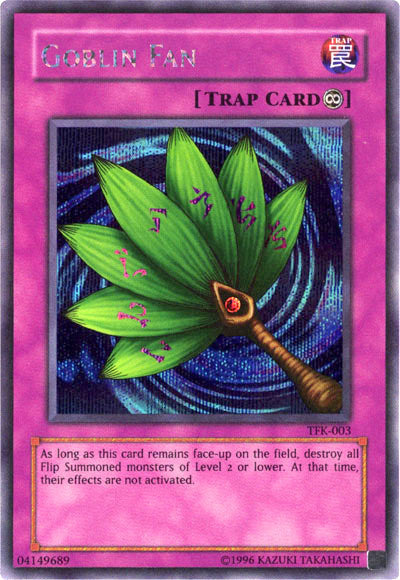 Goblin Fan [TFK-003] Prismatic Secret Rare Yu-Gi-Oh!