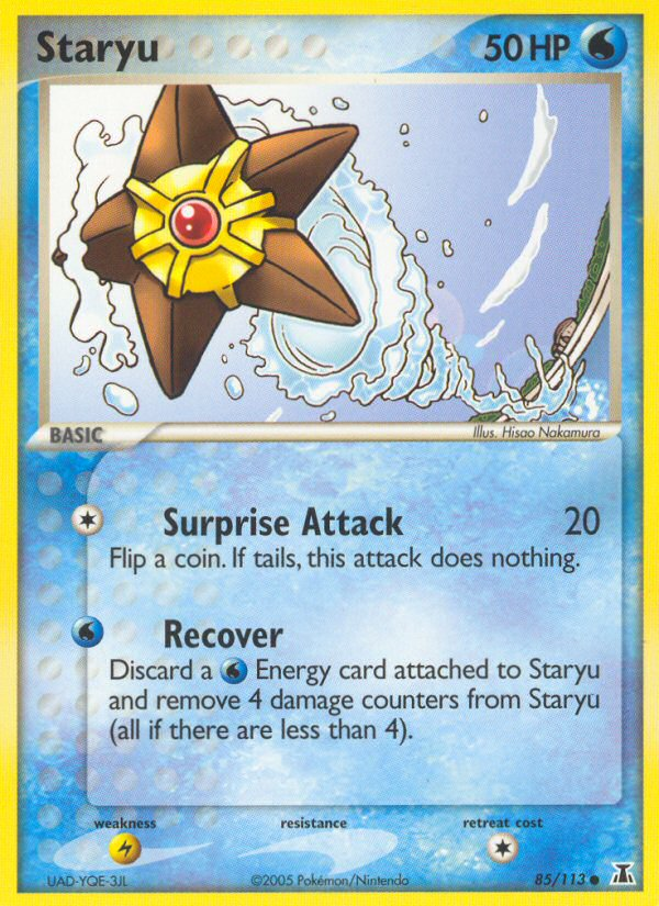 Staryu (85/113) [EX: Delta Species] Pokémon