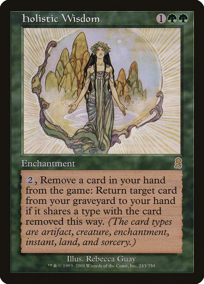 Holistic Wisdom [Odyssey] Magic: The Gathering