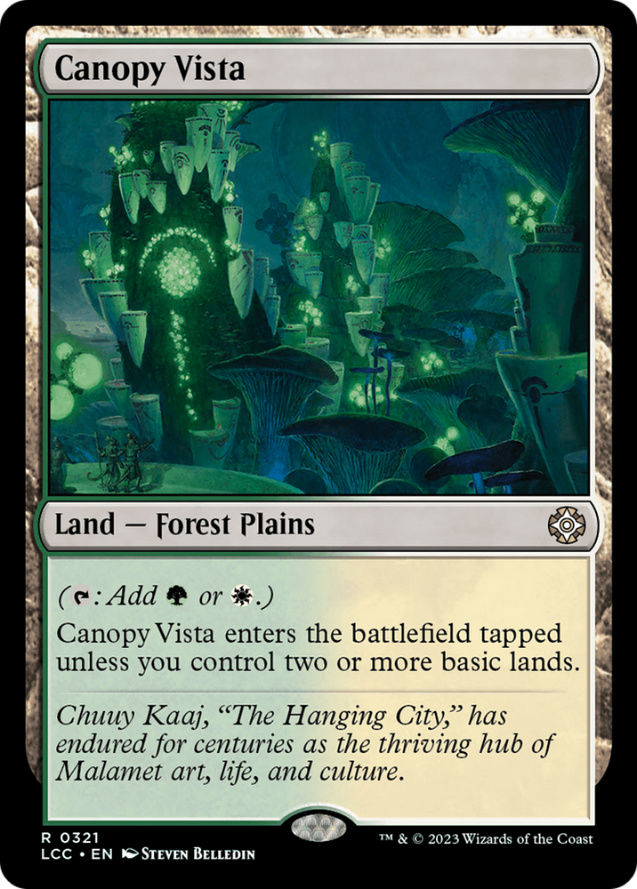 Canopy Vista [The Lost Caverns of Ixalan Commander] Magic: The Gathering
