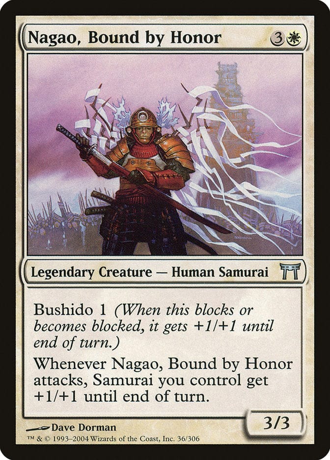 Nagao, Bound by Honor [Champions of Kamigawa] Magic: The Gathering