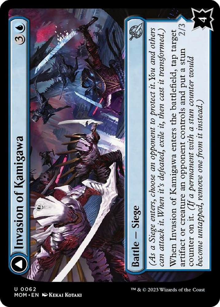 Invasion of Kamigawa // Rooftop Saboteurs [March of the Machine] Magic: The Gathering