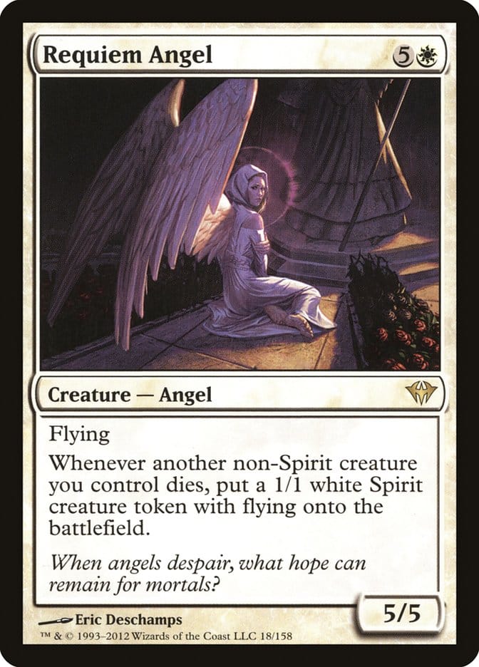Requiem Angel [Dark Ascension] Magic: The Gathering