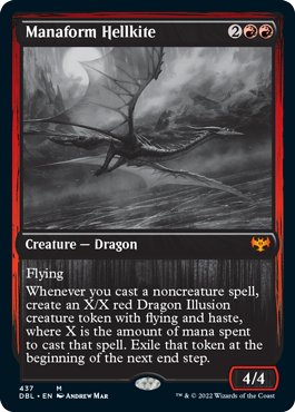 Manaform Hellkite [Innistrad: Double Feature] Magic: The Gathering