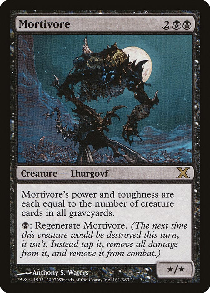 Mortivore [Tenth Edition] Magic: The Gathering