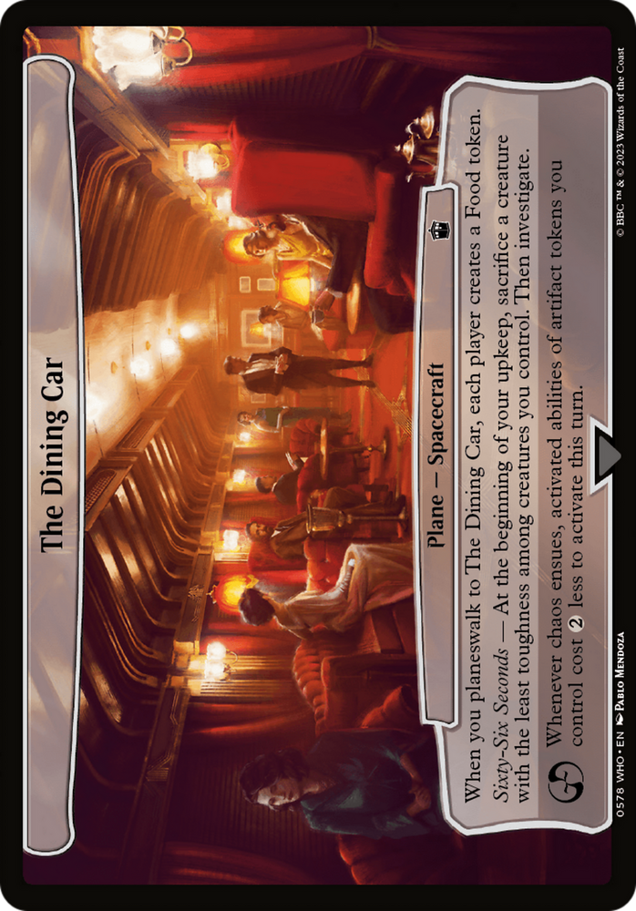 The Dining Car [Doctor Who] Magic: The Gathering