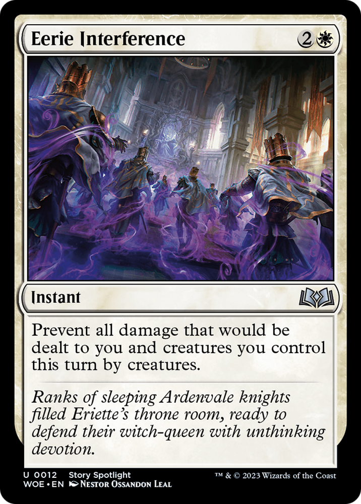 Eerie Interference [Wilds of Eldraine] Magic: The Gathering