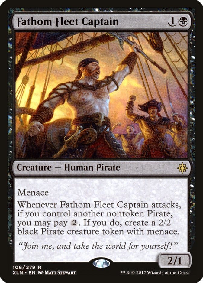 Fathom Fleet Captain [Ixalan] Magic: The Gathering