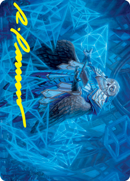 Imbraham, Dean of Theory Art Card (Gold-Stamped Signature) [Strixhaven: School of Mages Art Series] Magic: The Gathering
