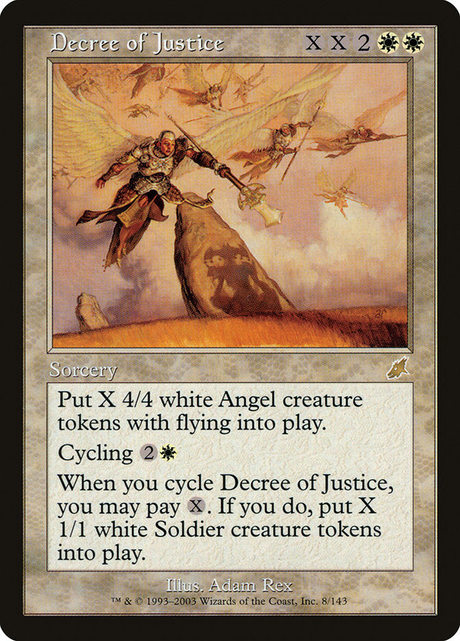 Decree of Justice [Scourge] Magic: The Gathering