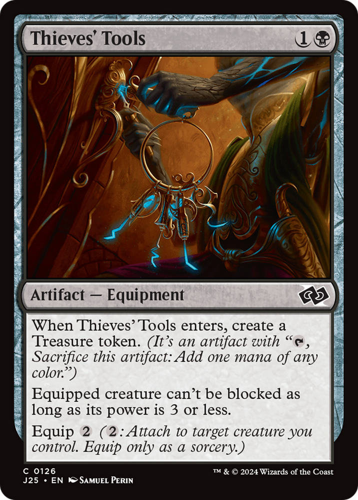Thieves' Tools [Foundations Jumpstart] Magic: The Gathering