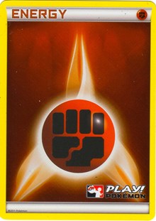 Fighting Energy (2011 Play Pokemon Promo) [League & Championship Cards] Pokémon