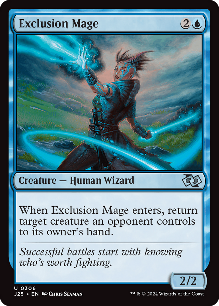 Exclusion Mage [Foundations Jumpstart] Magic: The Gathering
