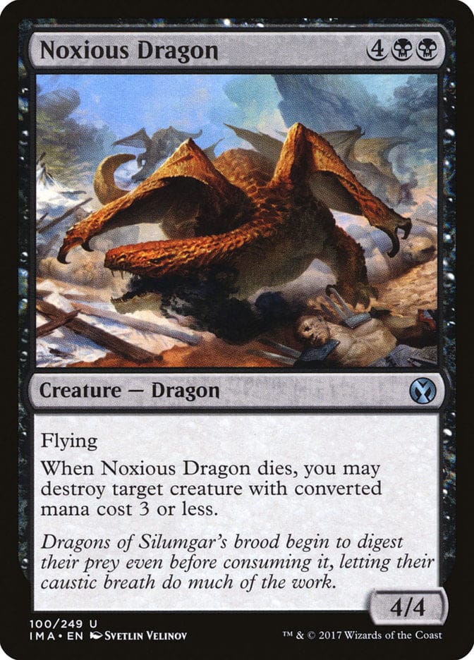 Noxious Dragon [Iconic Masters] Magic: The Gathering