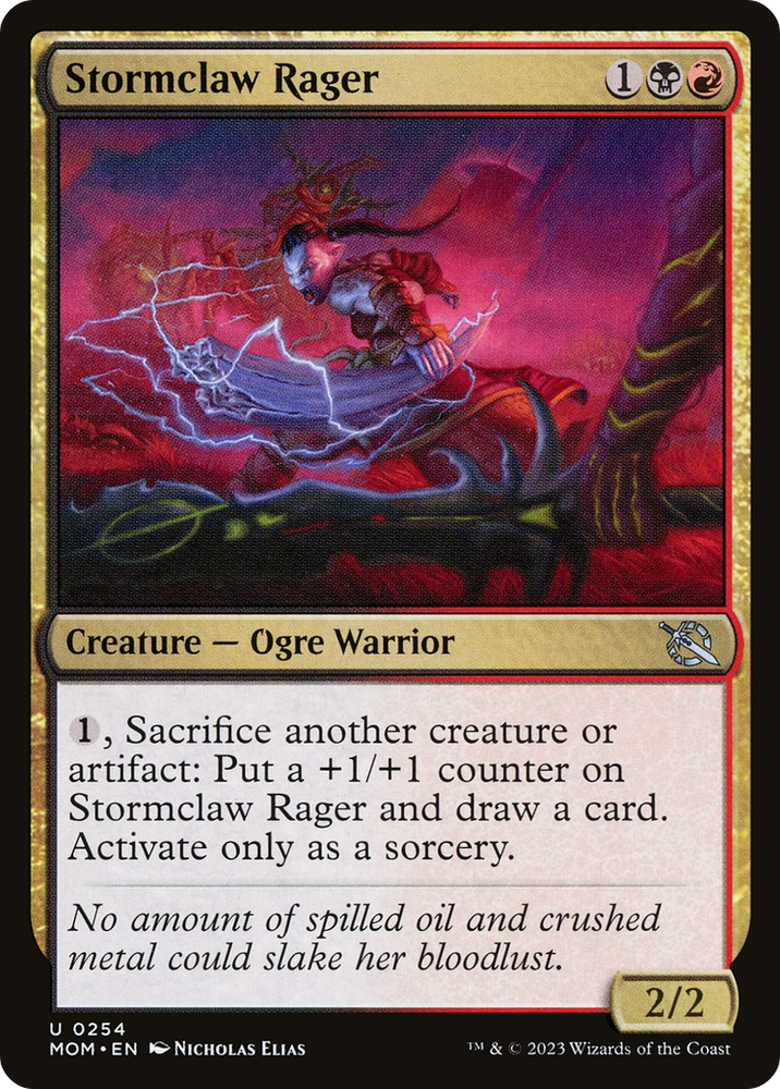 Stormclaw Rager [March of the Machine] Magic: The Gathering