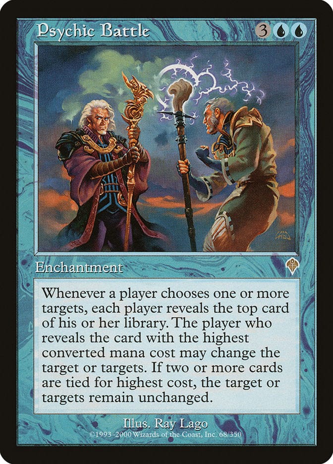 Psychic Battle [Invasion] Magic: The Gathering