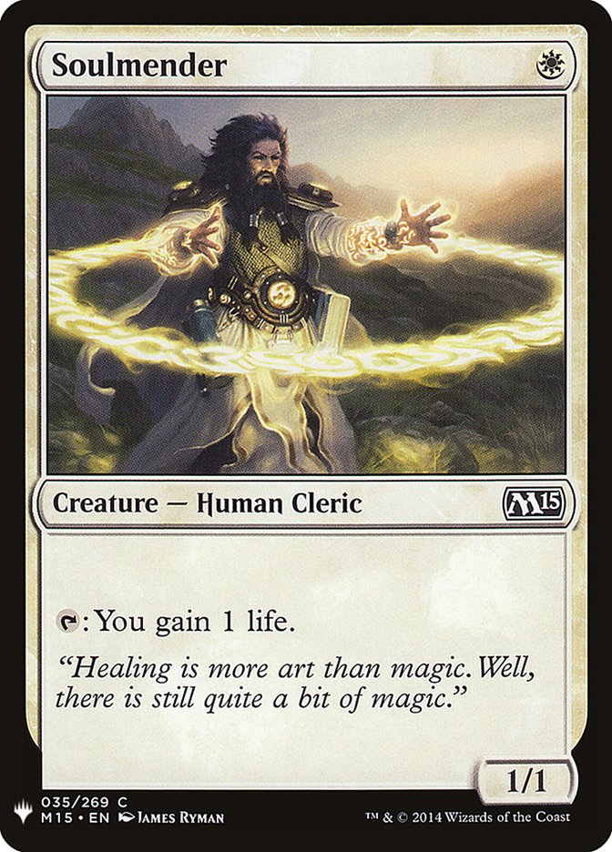 Soulmender [Mystery Booster] Magic: The Gathering