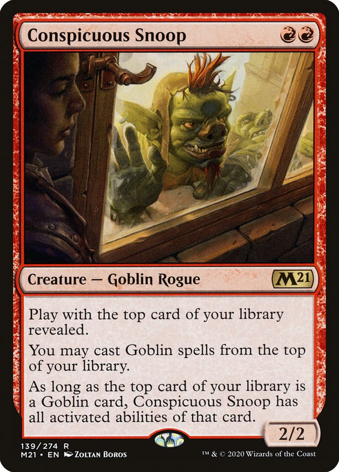 Conspicuous Snoop [Core Set 2021] Magic: The Gathering
