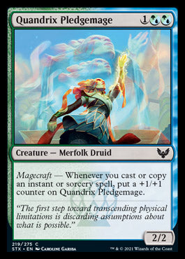 Quandrix Pledgemage [Strixhaven: School of Mages] Magic: The Gathering