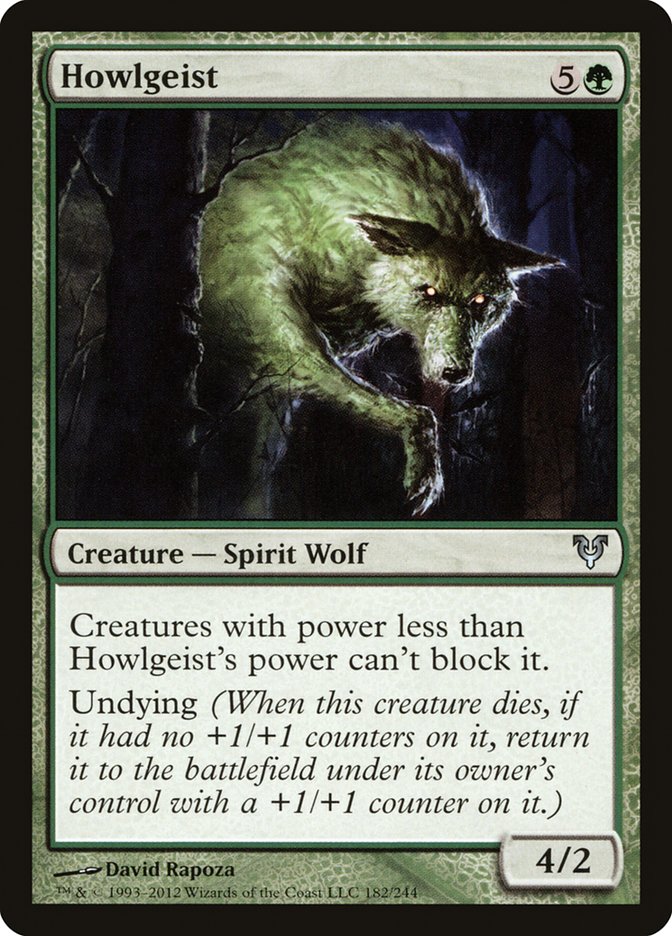 Howlgeist [Avacyn Restored] Magic: The Gathering