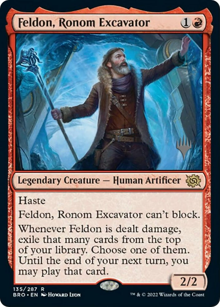 Feldon, Ronom Excavator (Promo Pack) [The Brothers' War Promos] Magic: The Gathering
