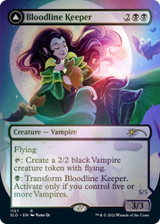 Bloodline Keeper // Lord of Lineage (Borderless) [Secret Lair: From Cute to Brute] Magic: The Gathering